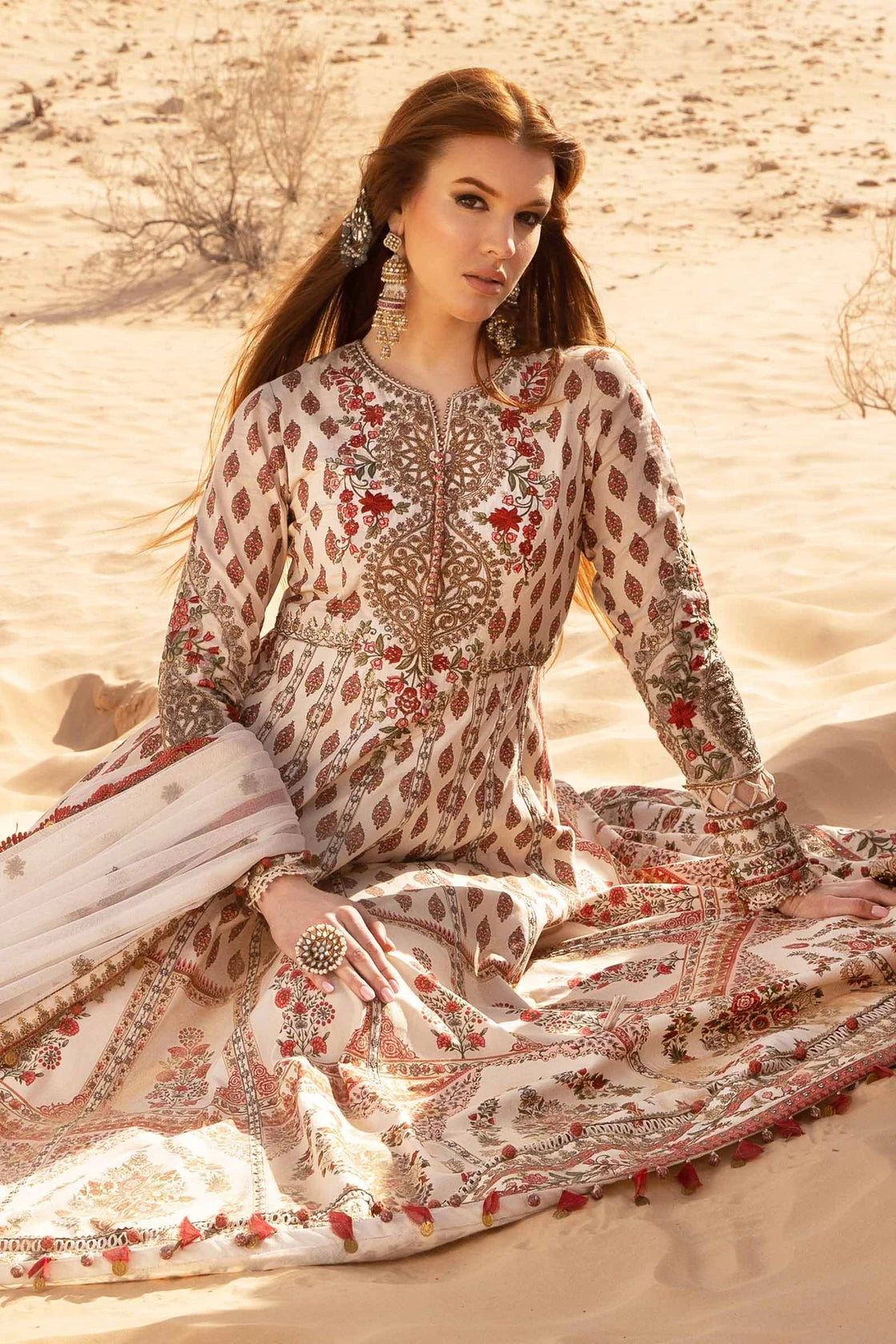 Unstitched Lawn | D-2413-A - Sherry's wardrobe