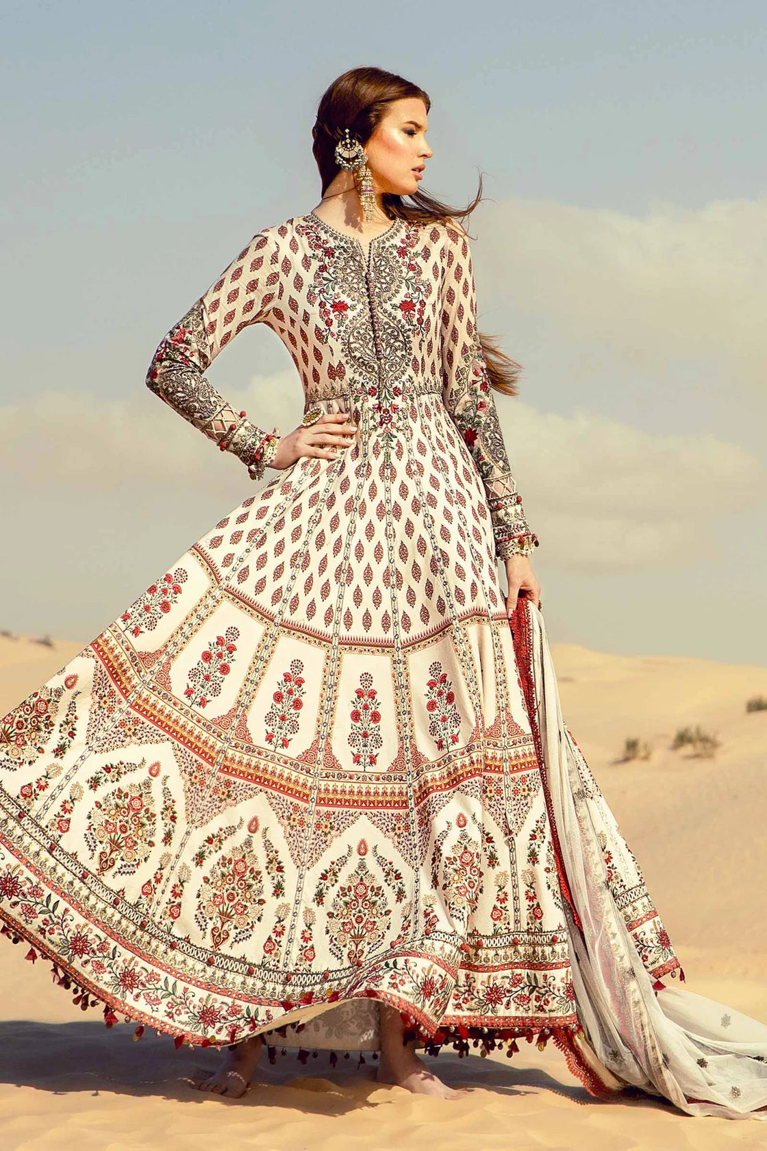 Unstitched Lawn | D-2413-A - Sherry's wardrobe