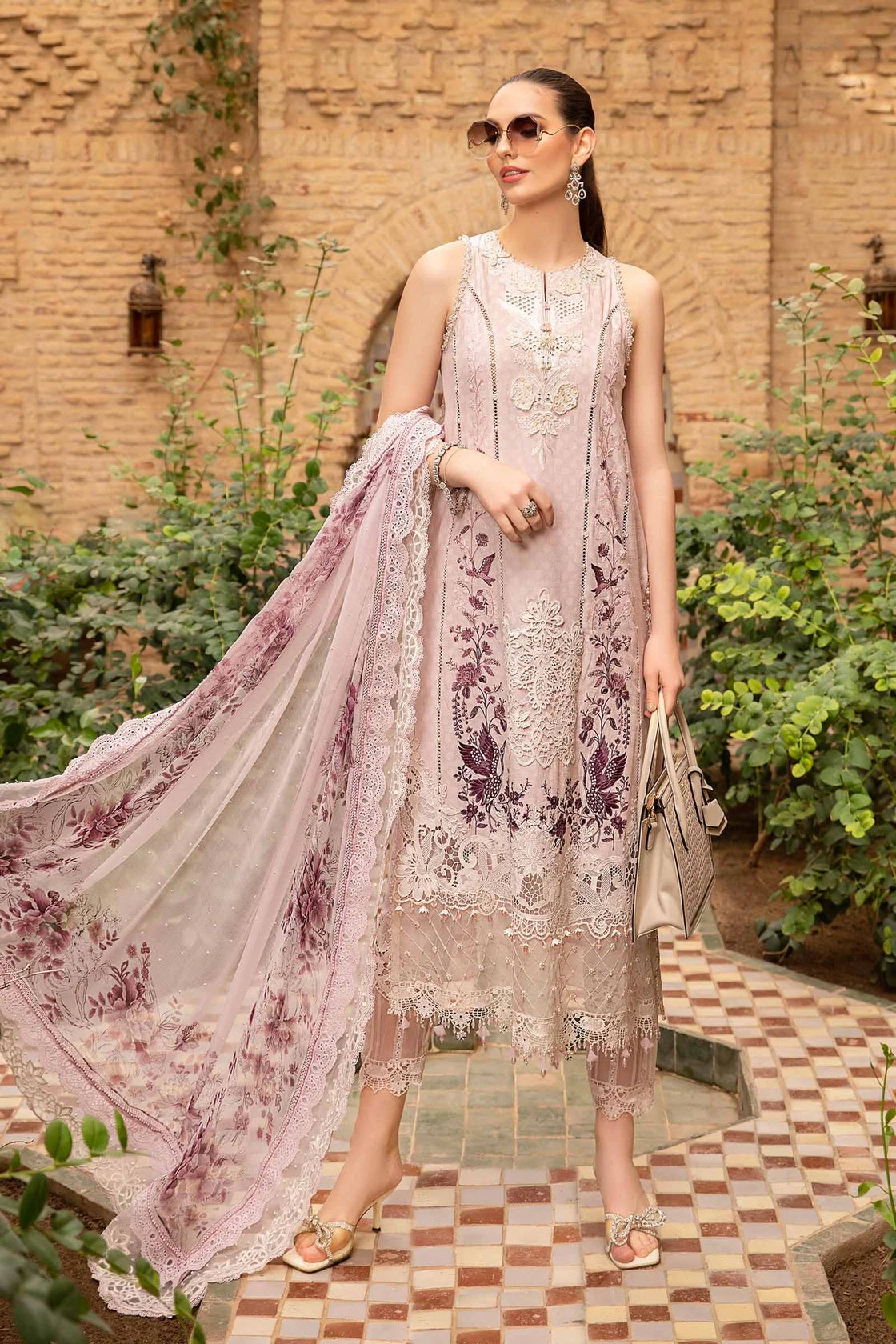 Unstitched Lawn | D-2414-A - Sherry's wardrobe