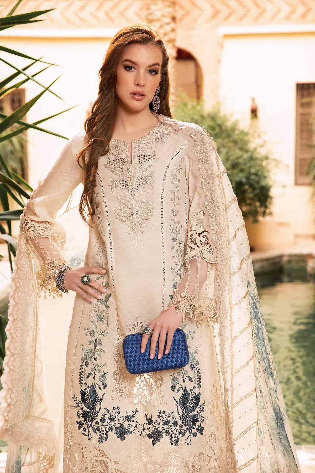 Unstitched Lawn | D-2414-B - Sherry's wardrobe