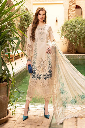 Unstitched Lawn | D-2414-B - Sherry's wardrobe