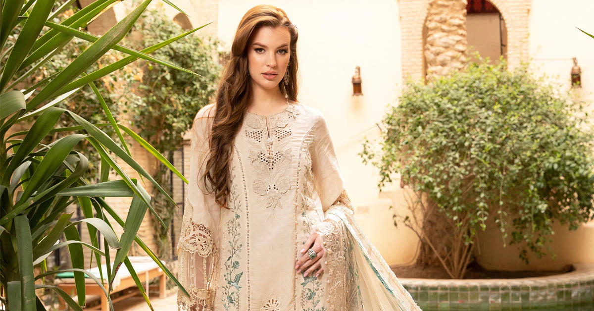 Unstitched Lawn | D-2414-B - Sherry's wardrobe