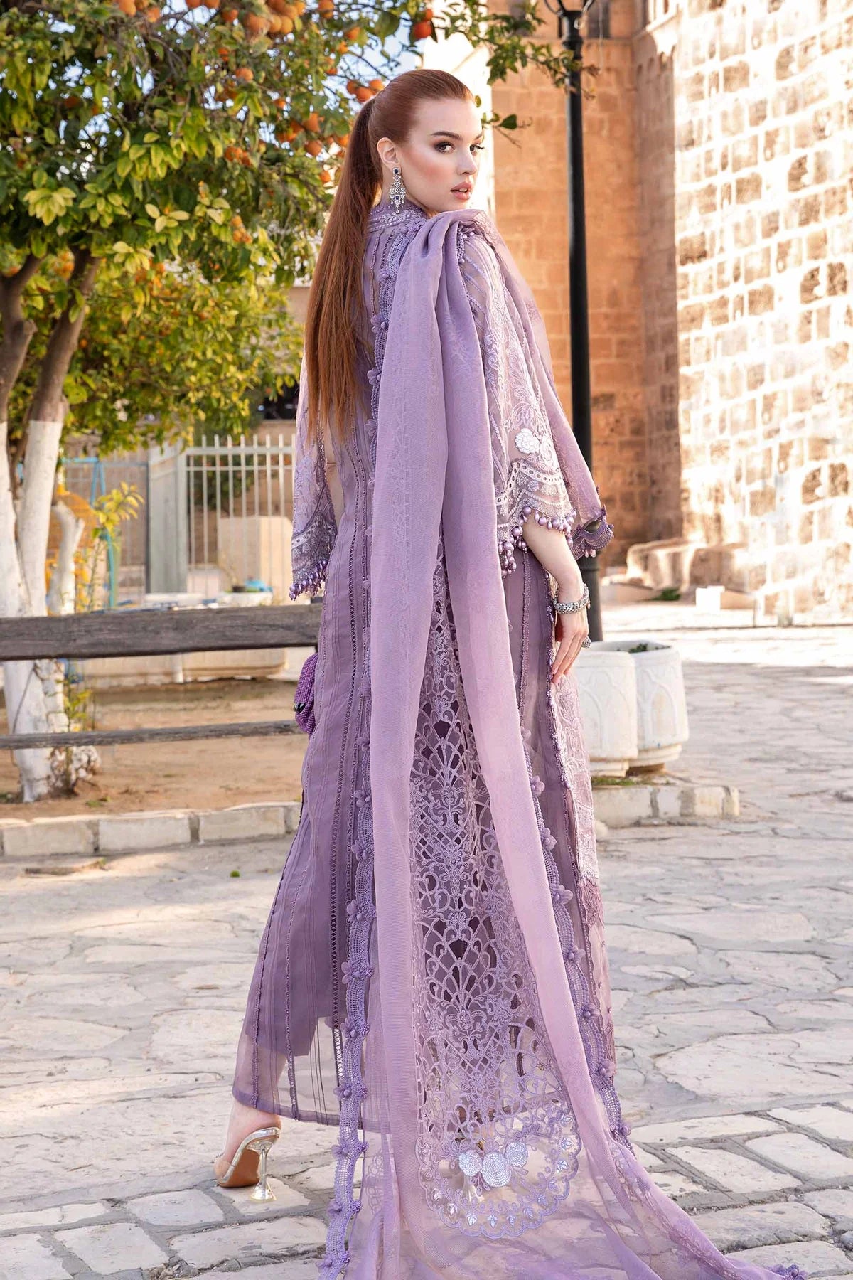 Unstitched Lawn | D-2401-A - Sherry's wardrobe