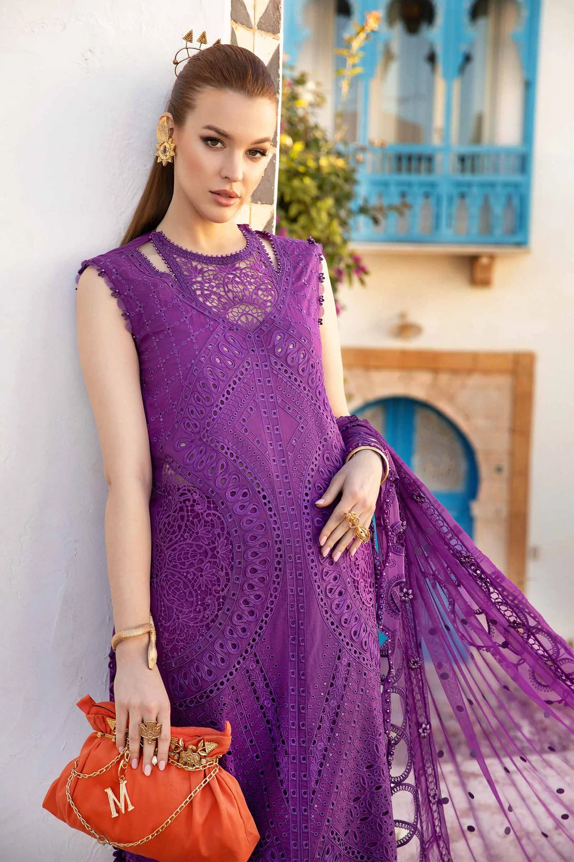 Unstitched Lawn | D-2402-B - Sherry's wardrobe