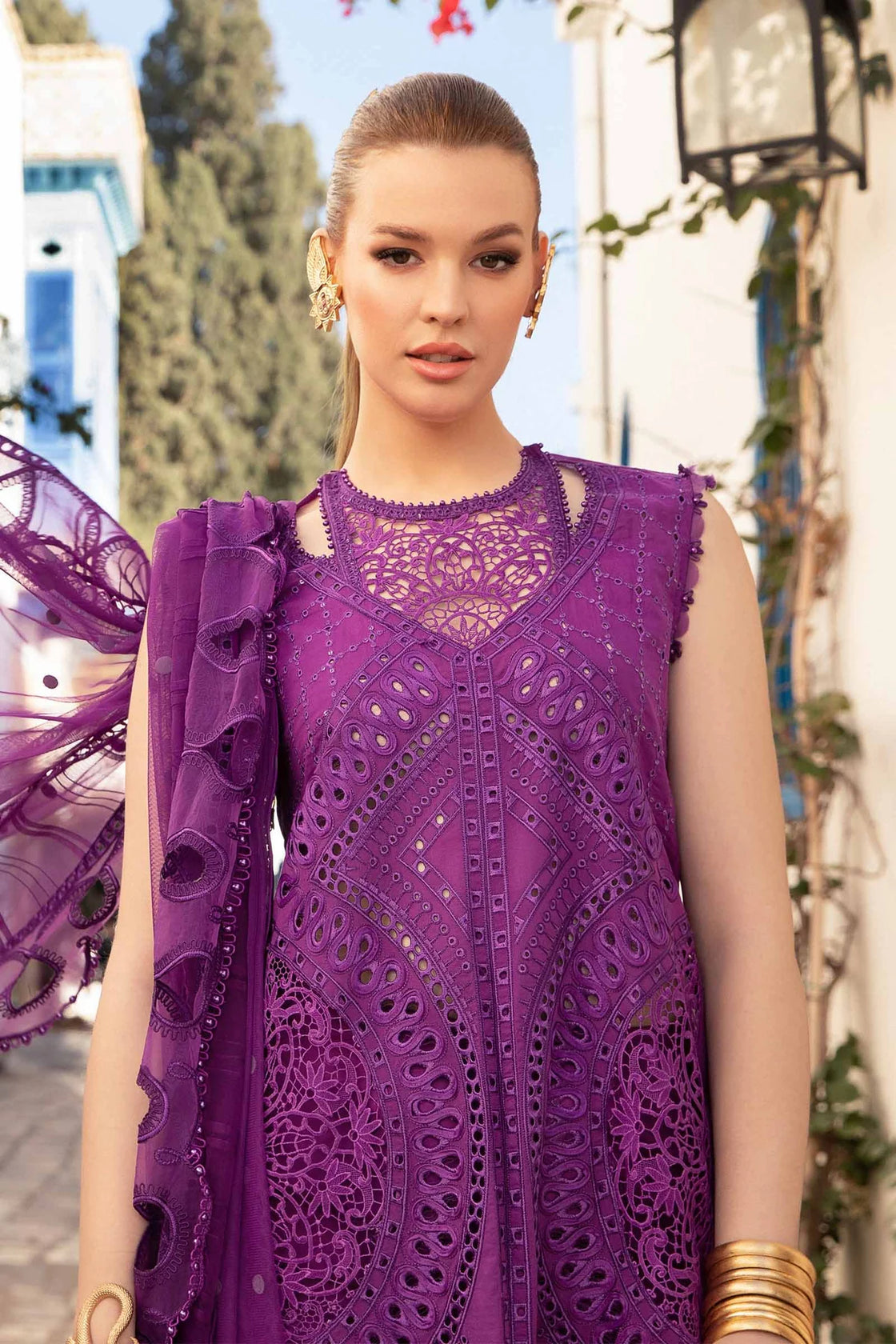 Unstitched Lawn | D-2402-B - Sherry's wardrobe