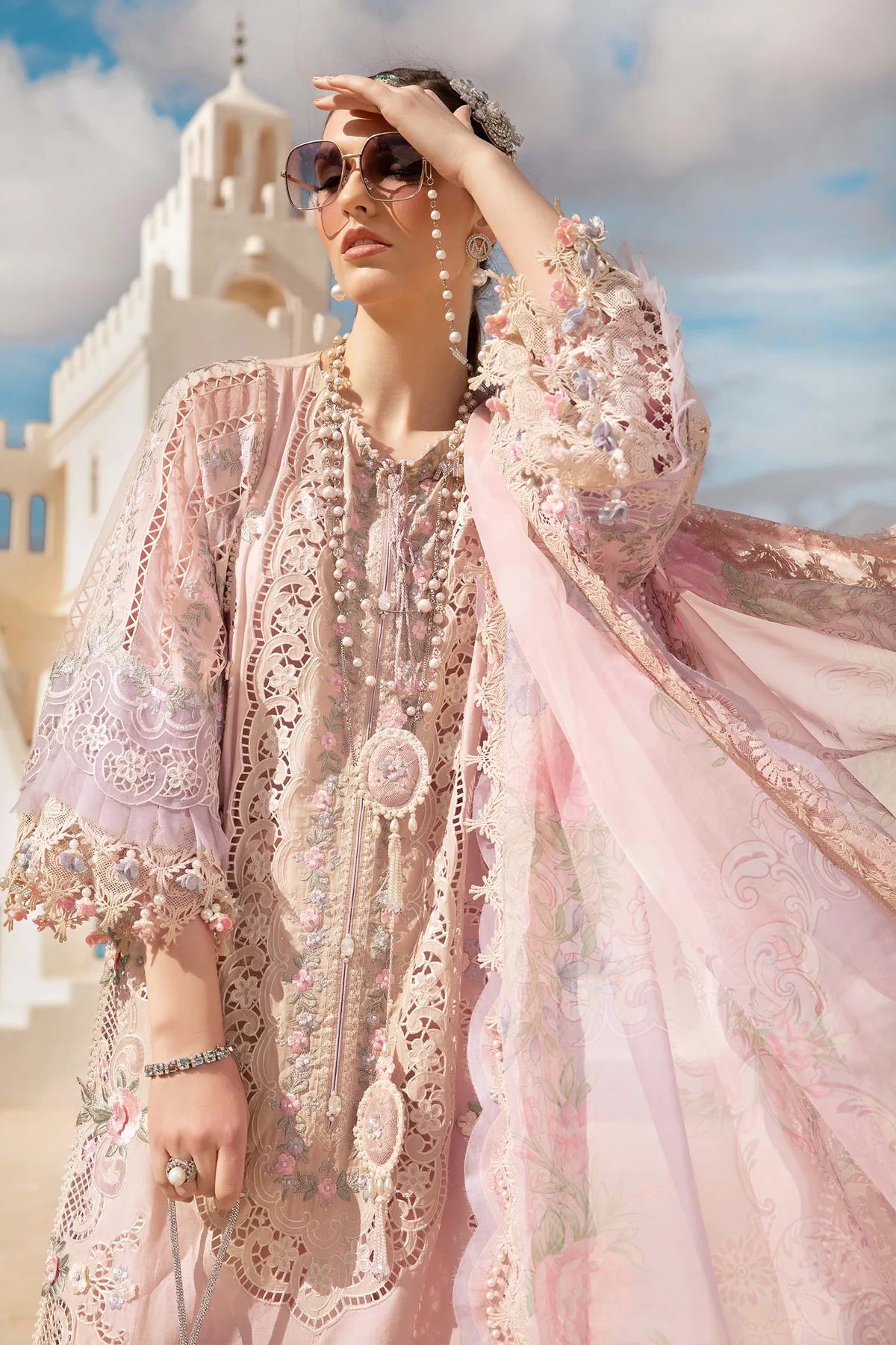 Unstitched Lawn | D-2406-A - Sherry's wardrobe