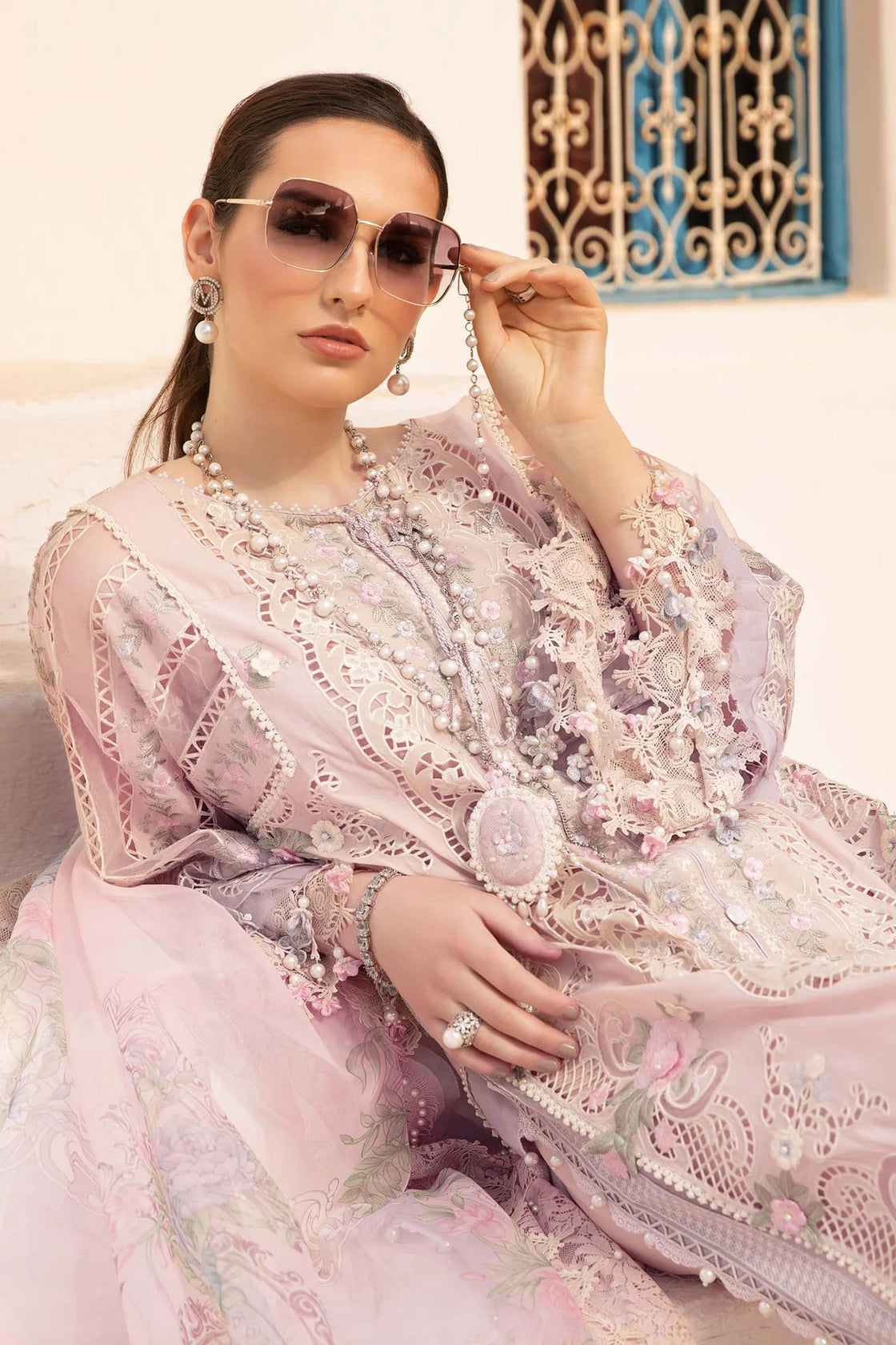 Unstitched Lawn | D-2406-A - Sherry's wardrobe
