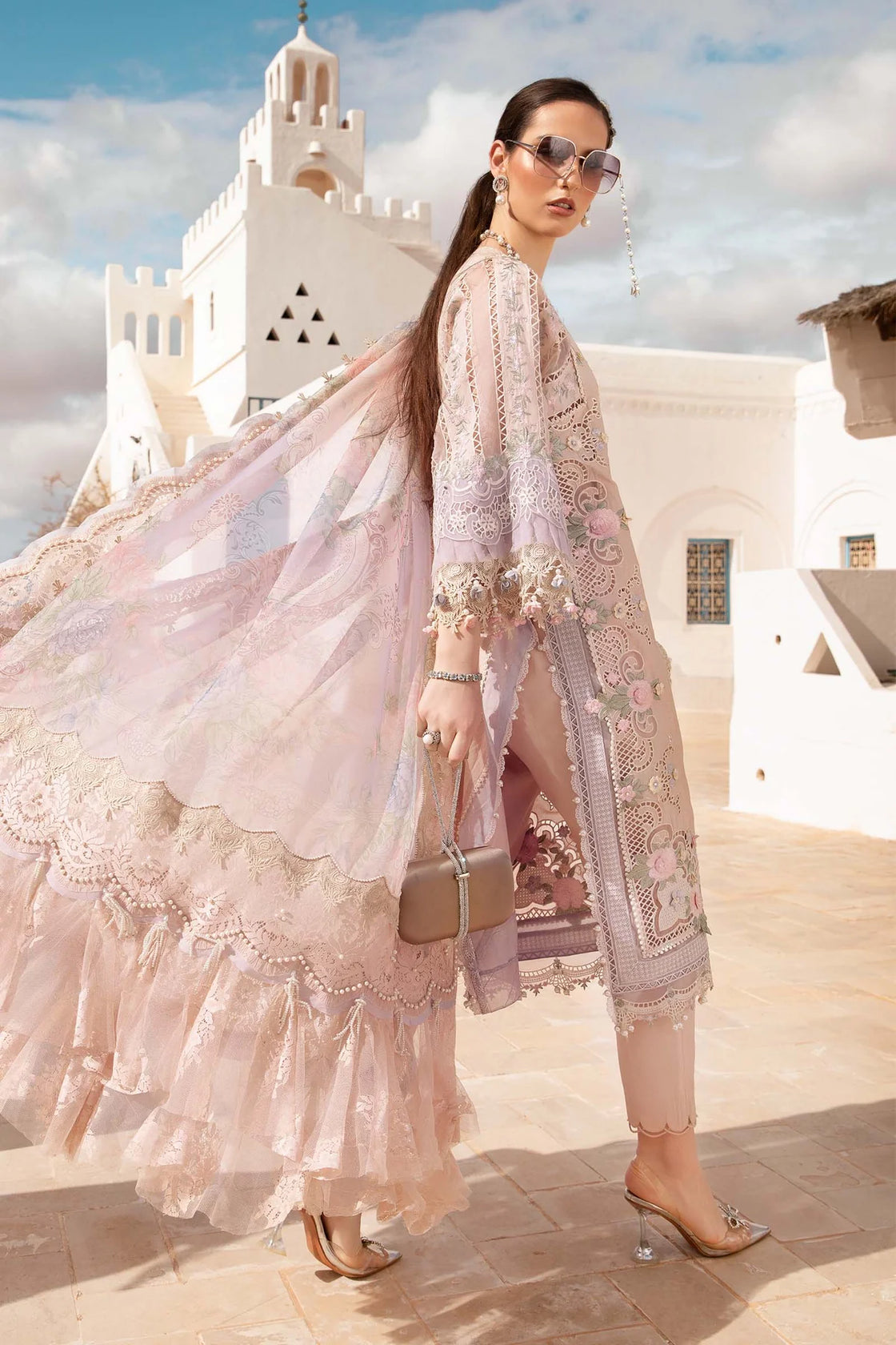Unstitched Lawn | D-2406-A - Sherry's wardrobe
