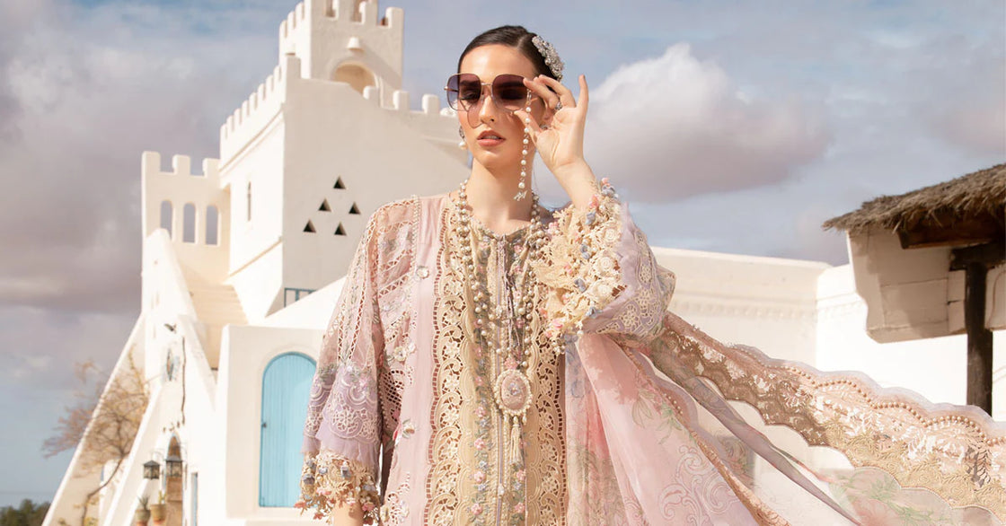 Unstitched Lawn | D-2406-A - Sherry's wardrobe