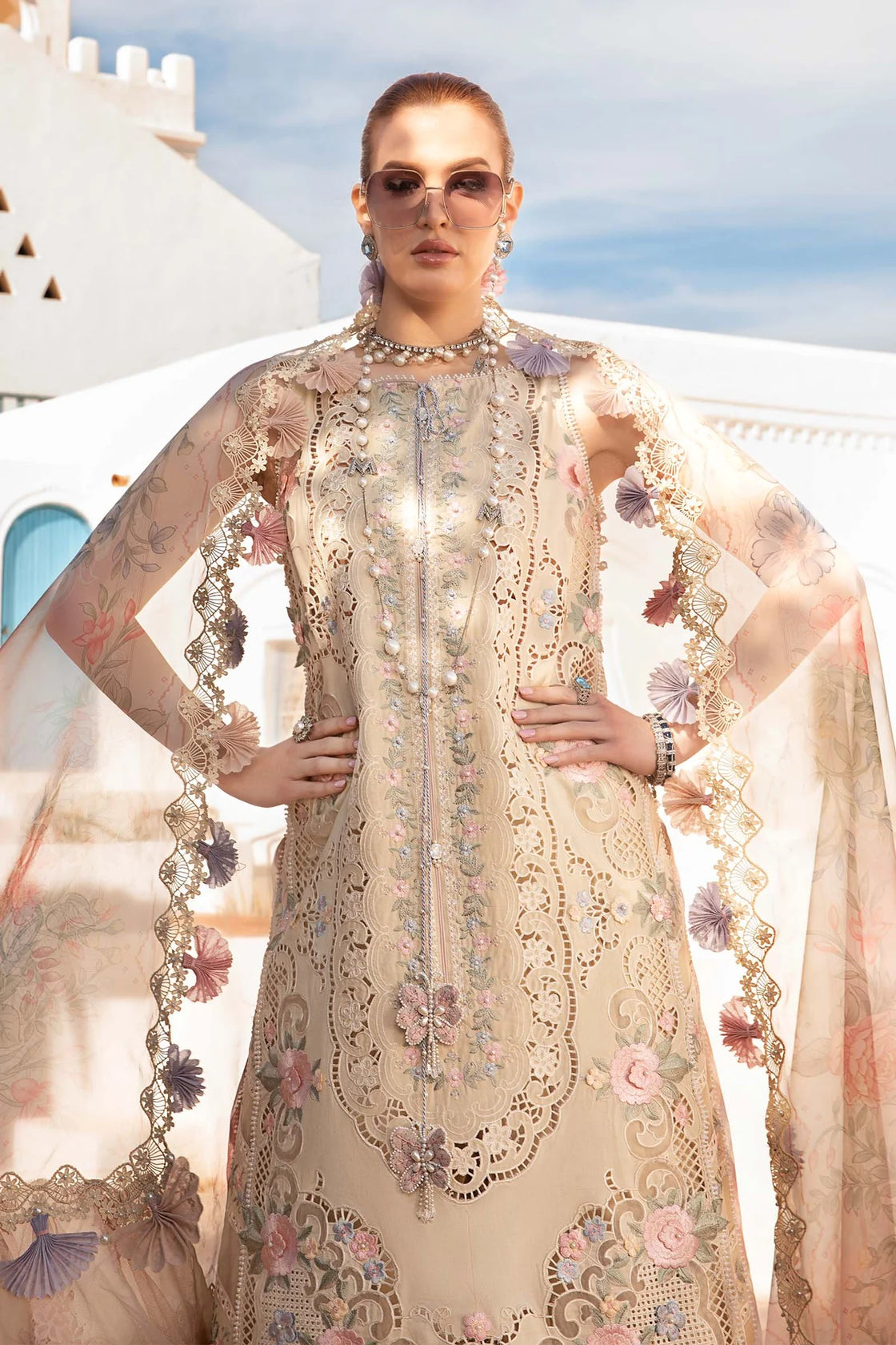 Unstitched Lawn | D-2406-B - Sherry's wardrobe