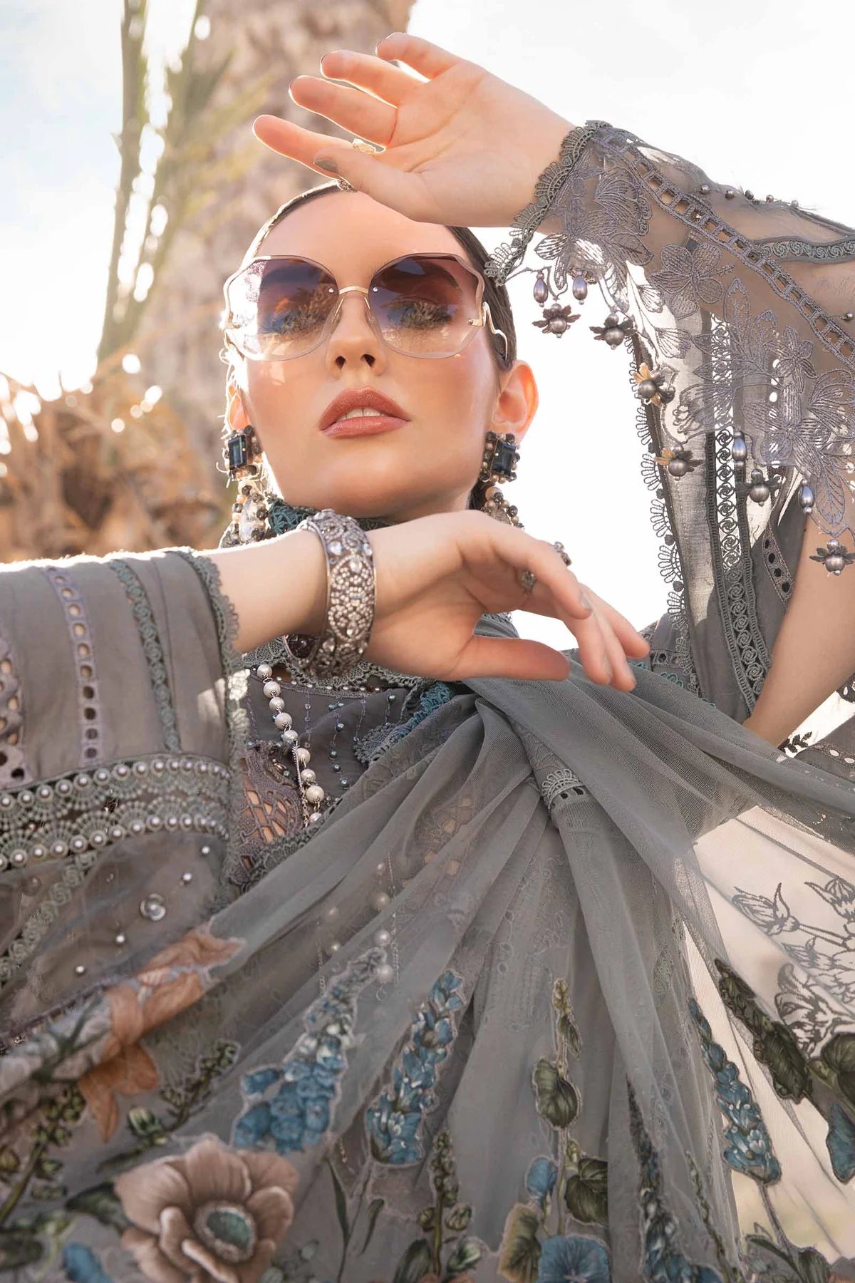 Unstitched Lawn | D-2407-B - Sherry's wardrobe