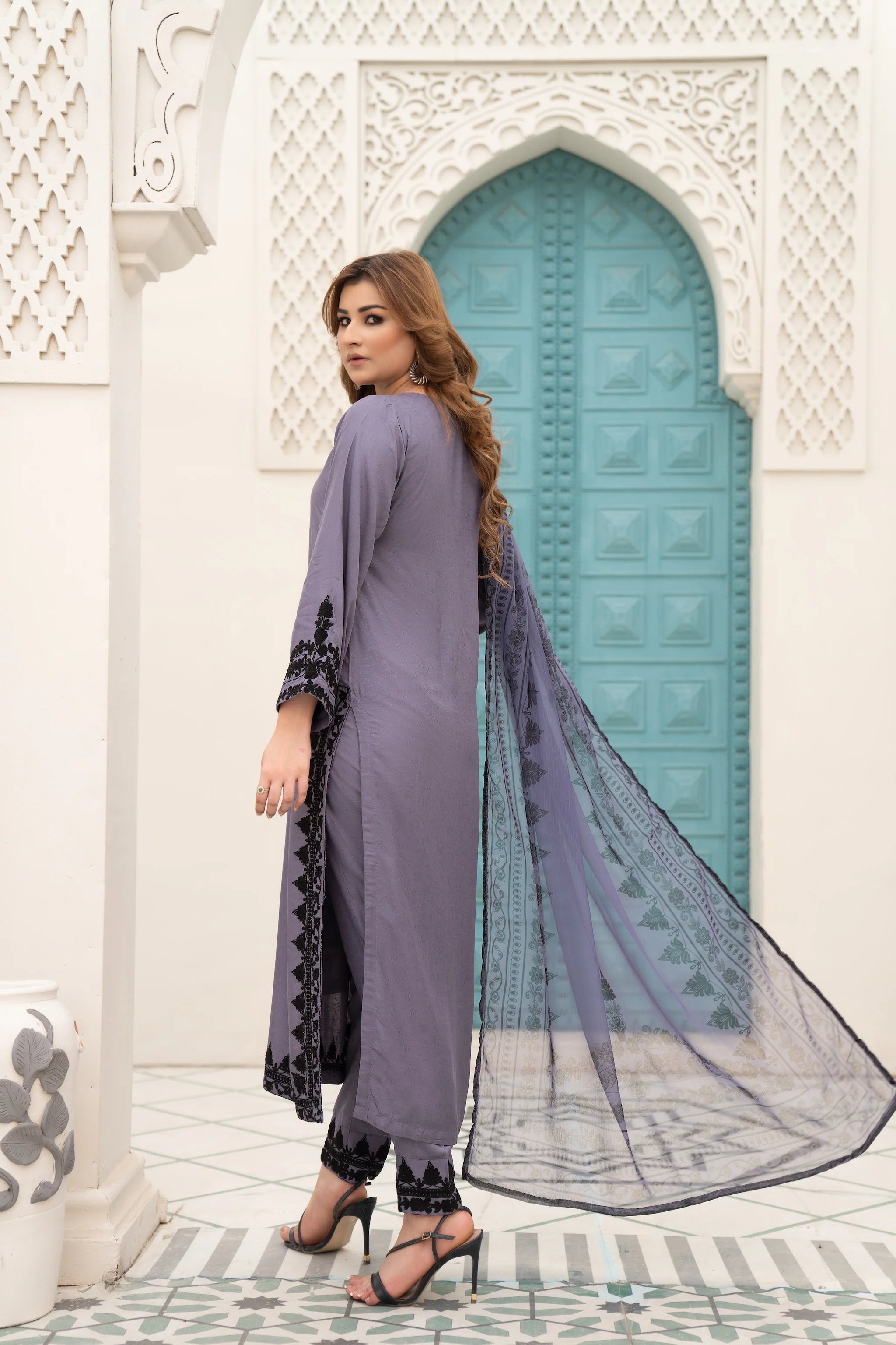 AR-3014(lilac)-Khaab - Sherry's wardrobe