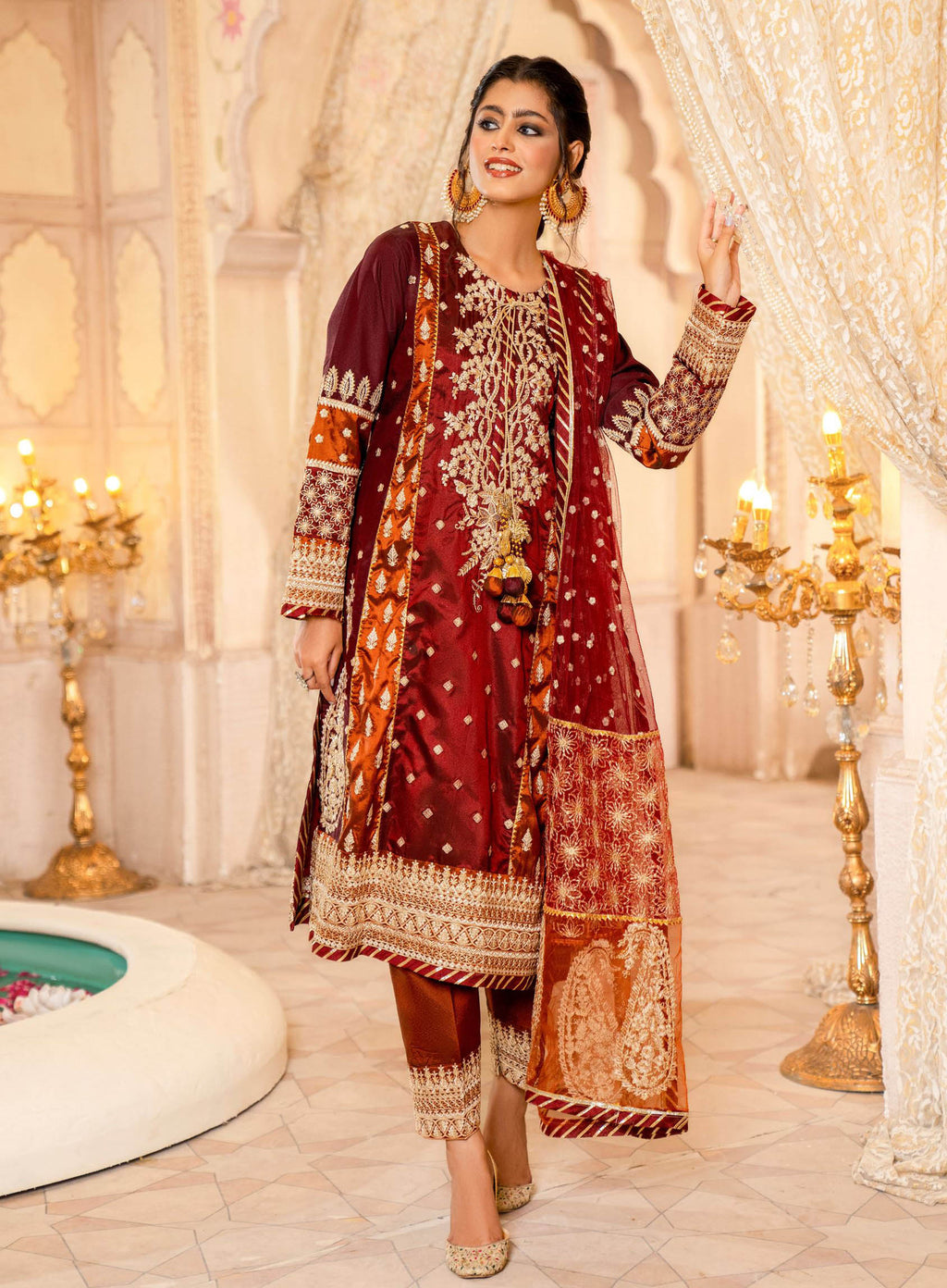 KCS-F-412-Red - Sherry's wardrobe