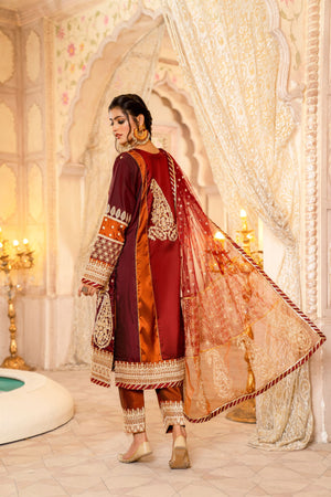 KCS-F-412-Red - Sherry's wardrobe