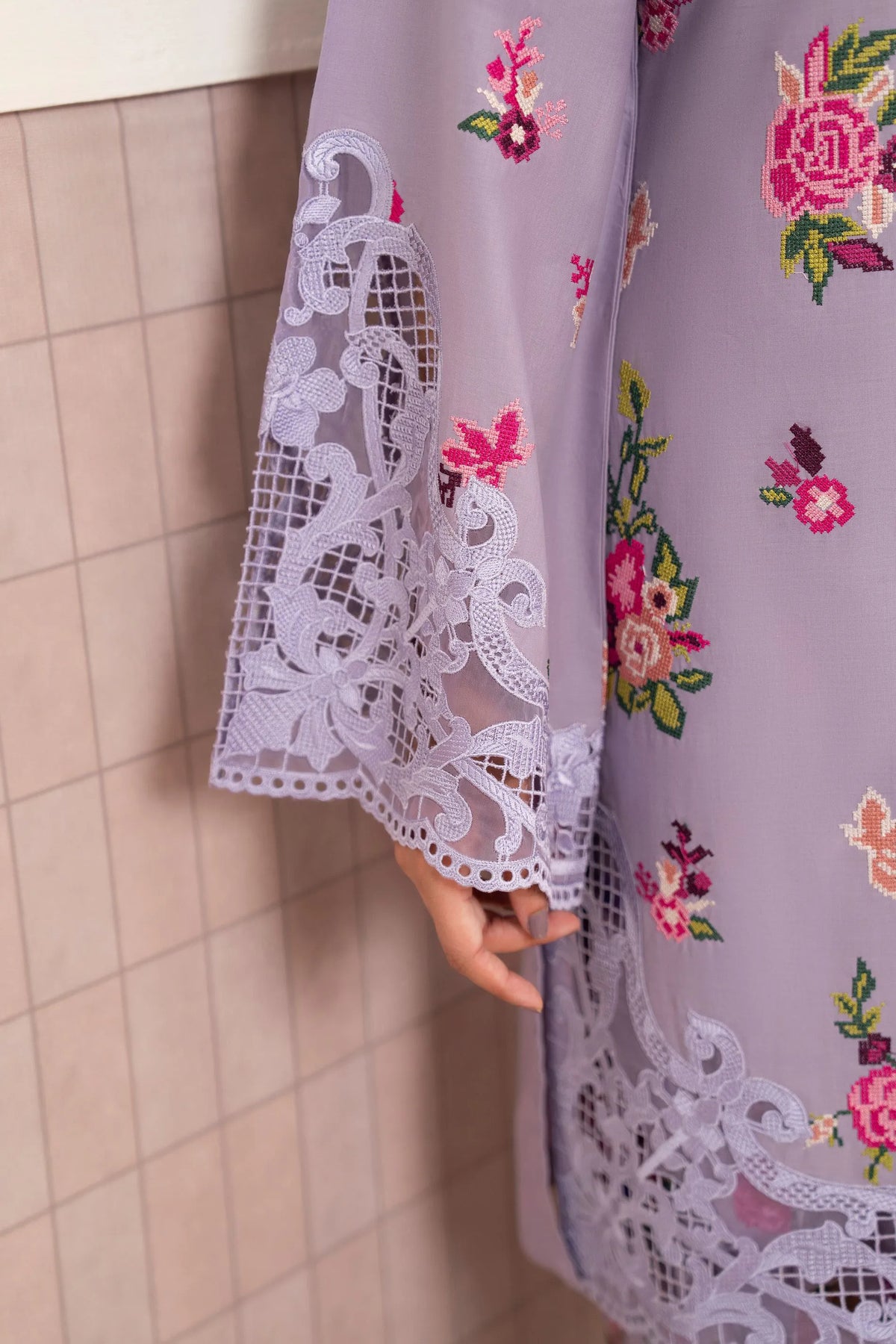 Karma Flora 1606 Heather Purple