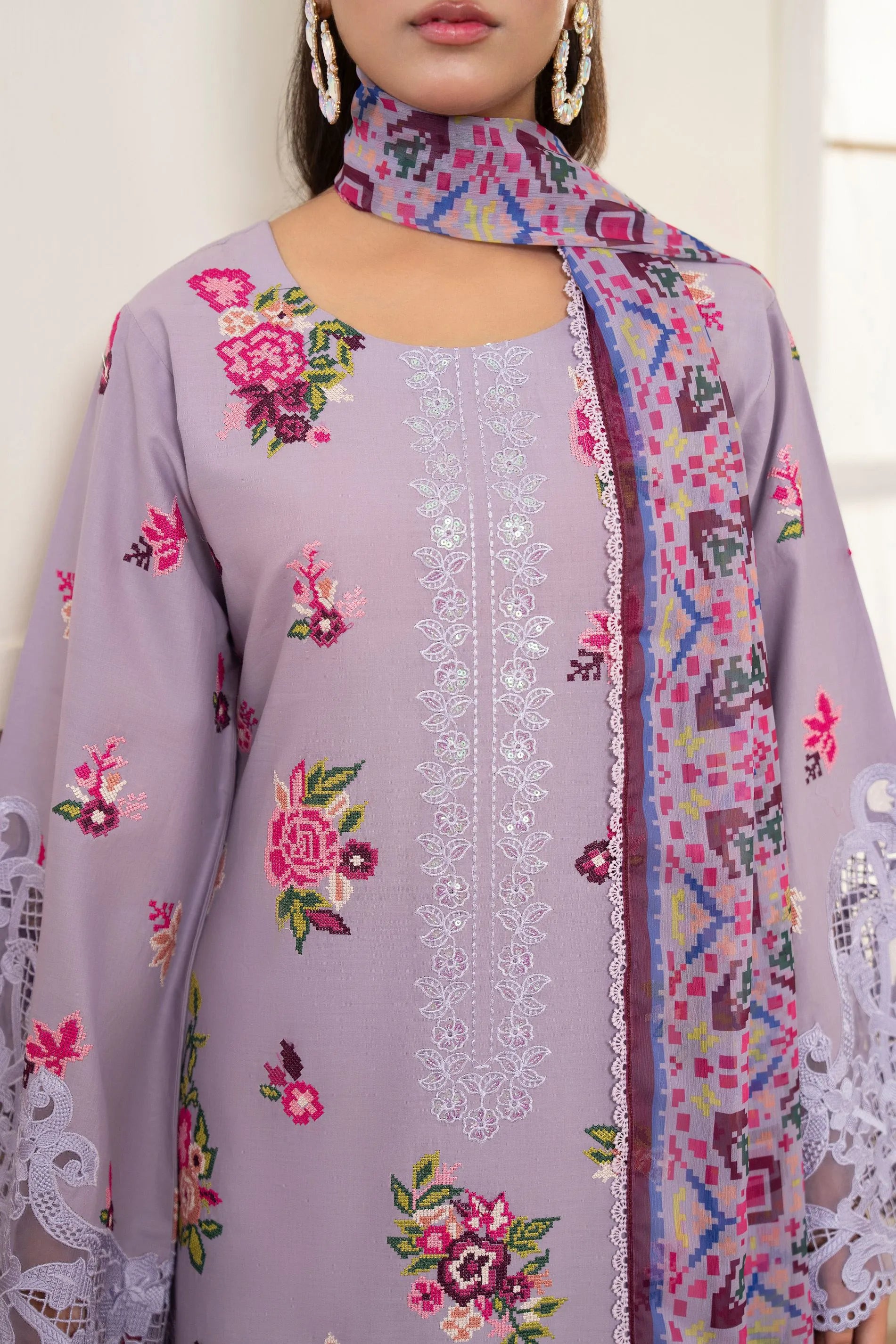 Karma Flora 1606 Heather Purple