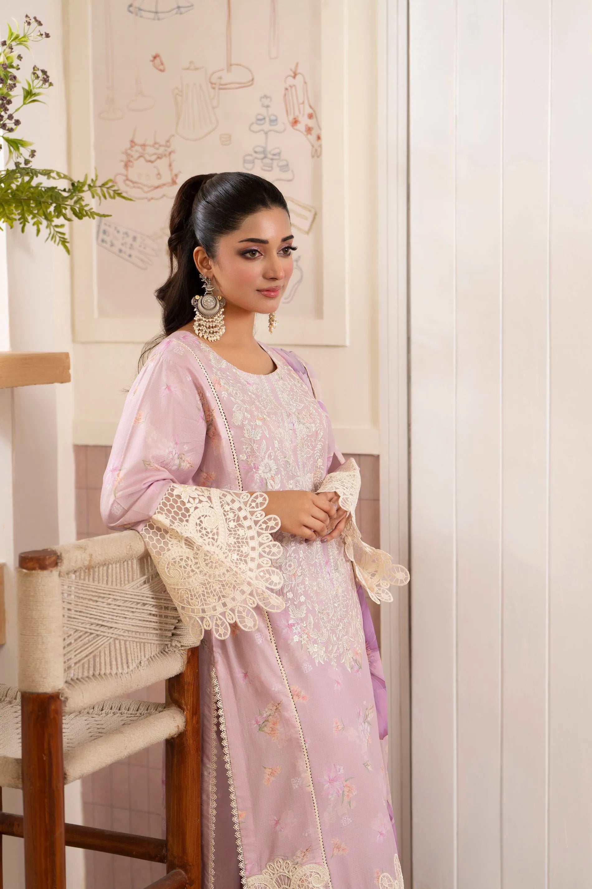 Karma Flora 1607 Rose Lilac