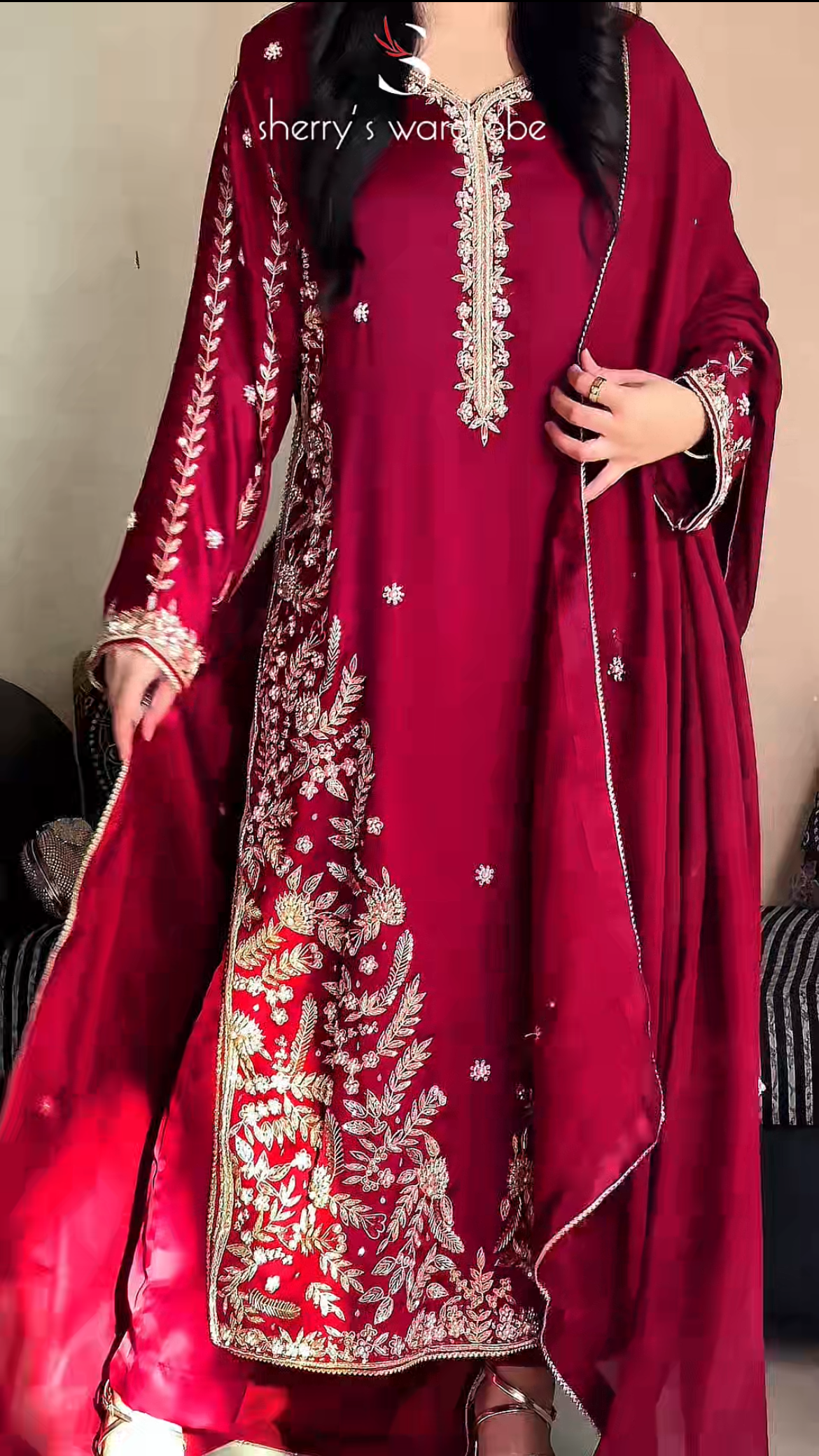 Mystic Mehroon -RR 10 SILK