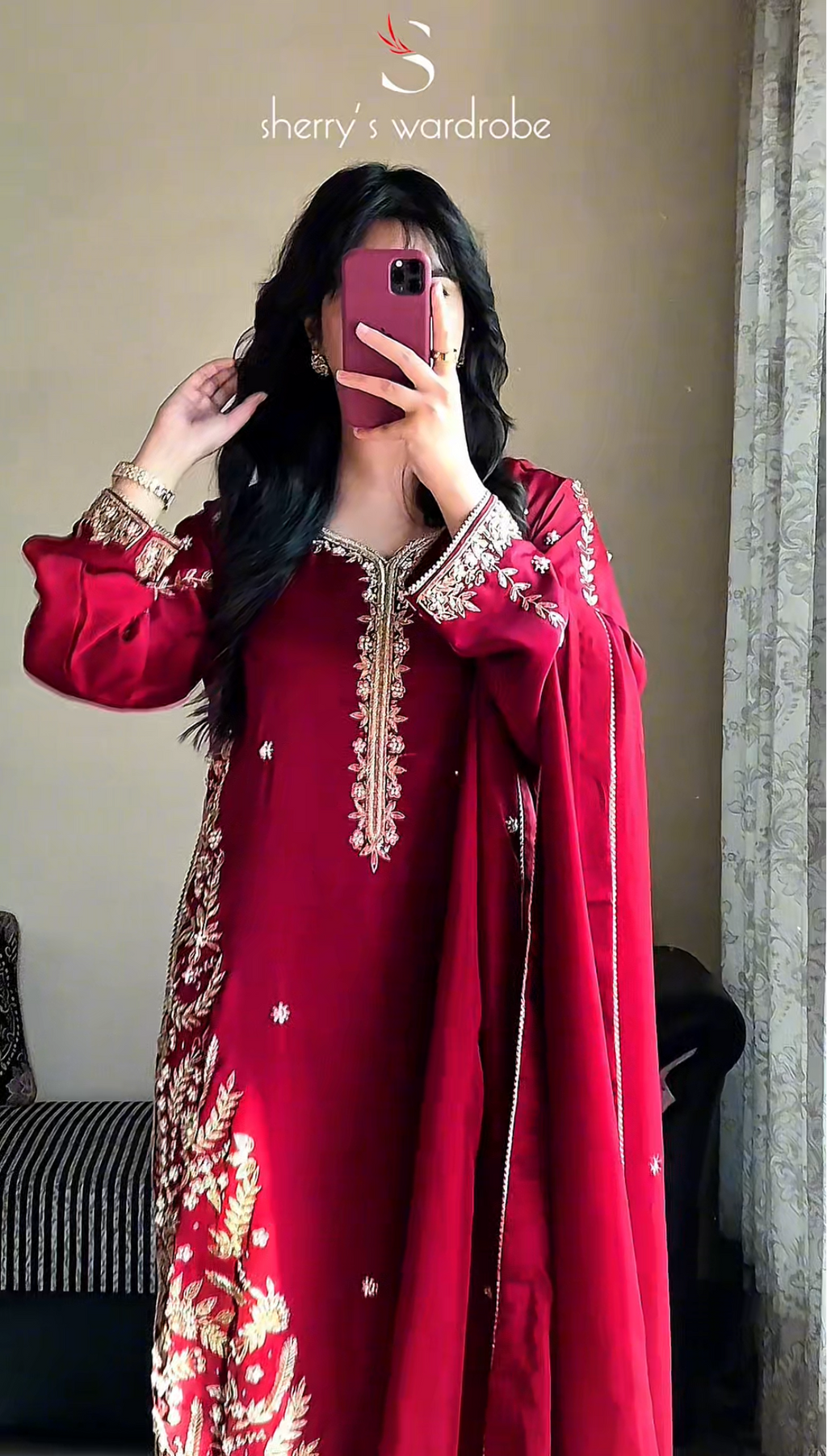 Mystic Mehroon -RR 10 SILK