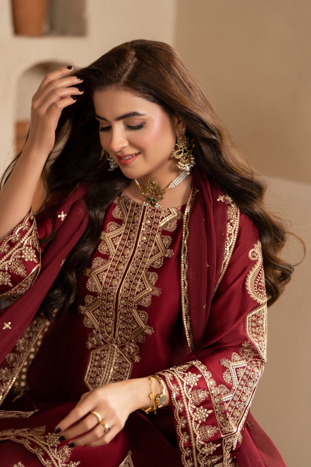 KC - F-534 - WINE RED