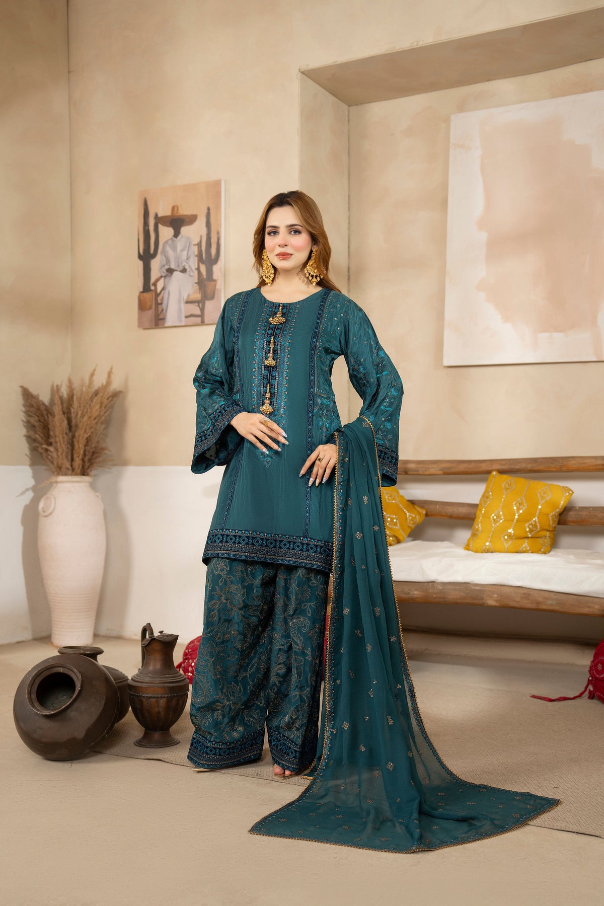 KC - F-528 - PEACOCK GREEN