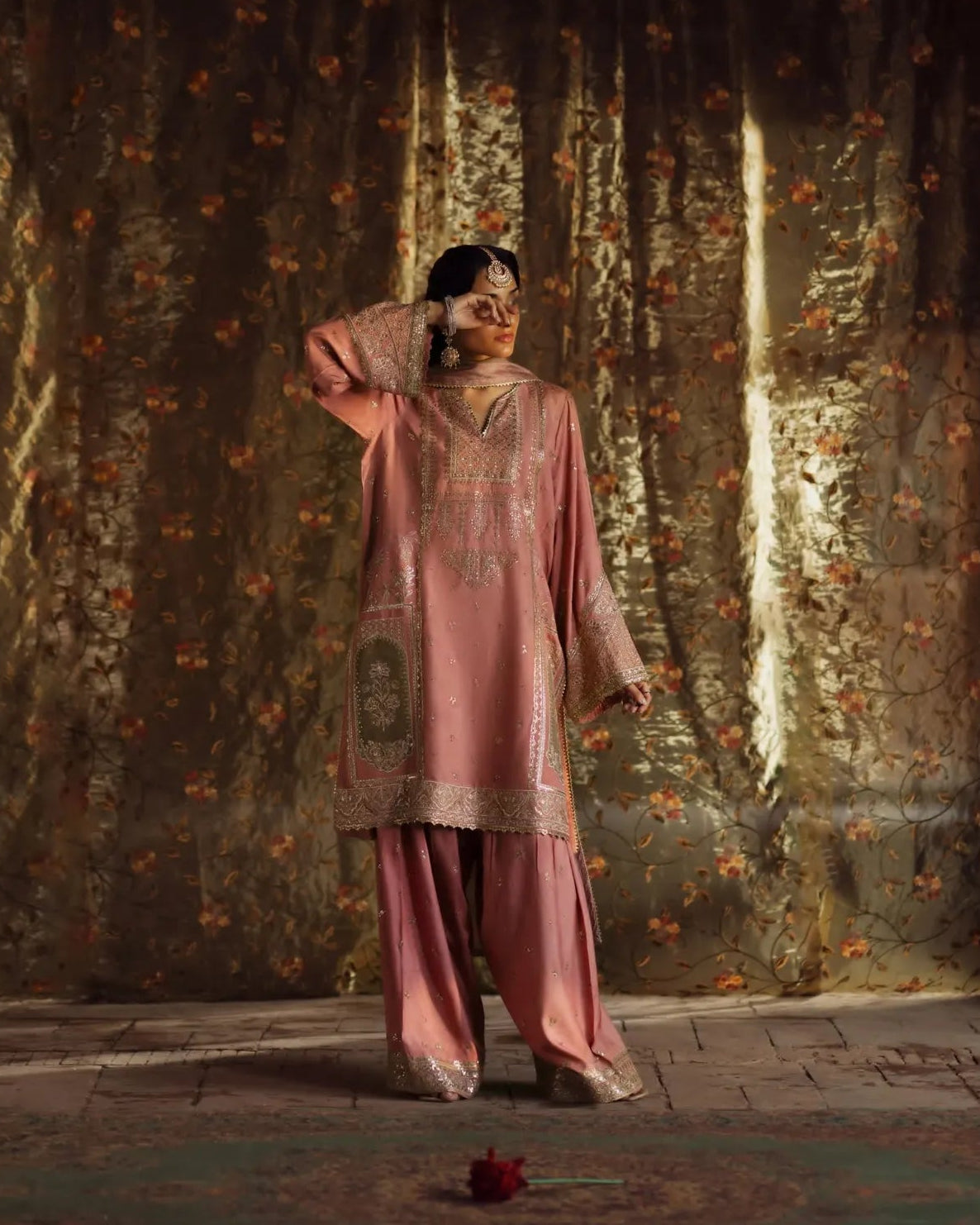 Laila – Luxury Silk 3-Piece Suit | Sherrys