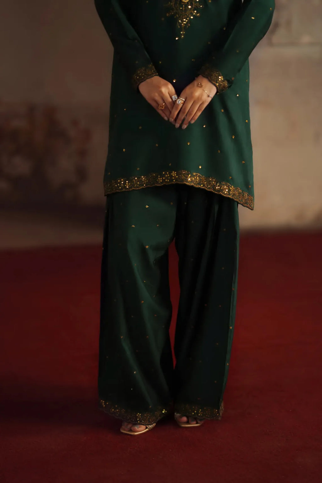 Jiya – Luxury Silk 3-Piece Suit | Sherrys