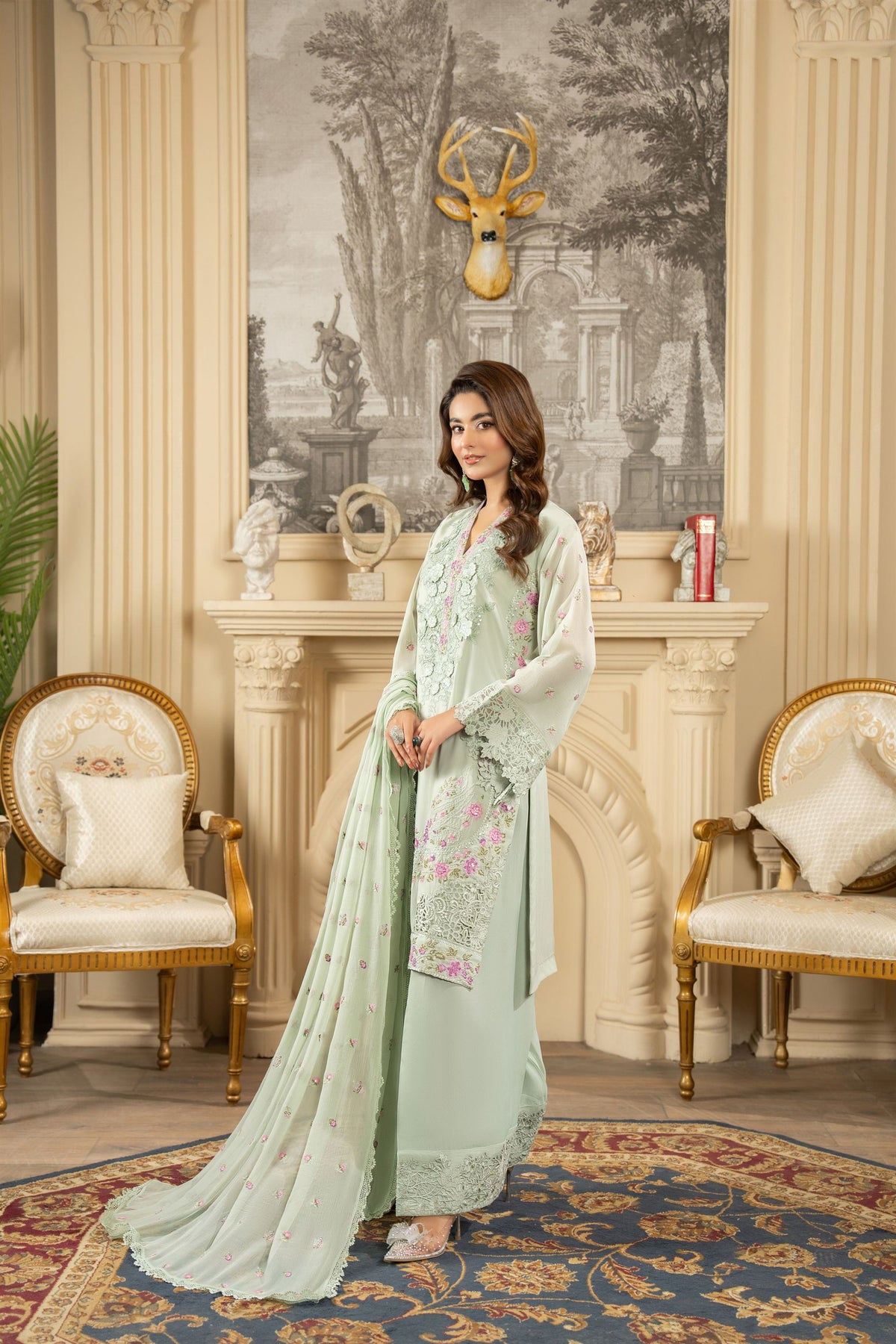Pastel Sage Green - F-464