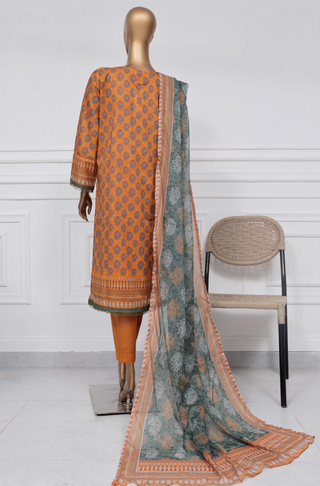 Sadabahar - SB Printed Lawn D3387