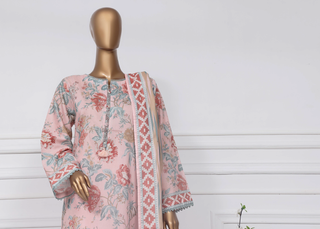 Sadabahar - SB Printed Lawn D3374