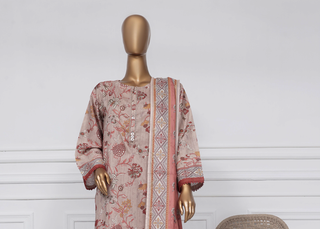 Sadabahar - SB Printed Lawn D3384