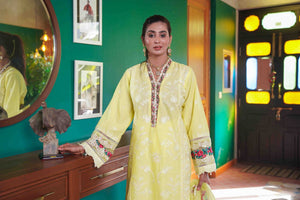 Satrangi - lemon - Sherry's wardrobe