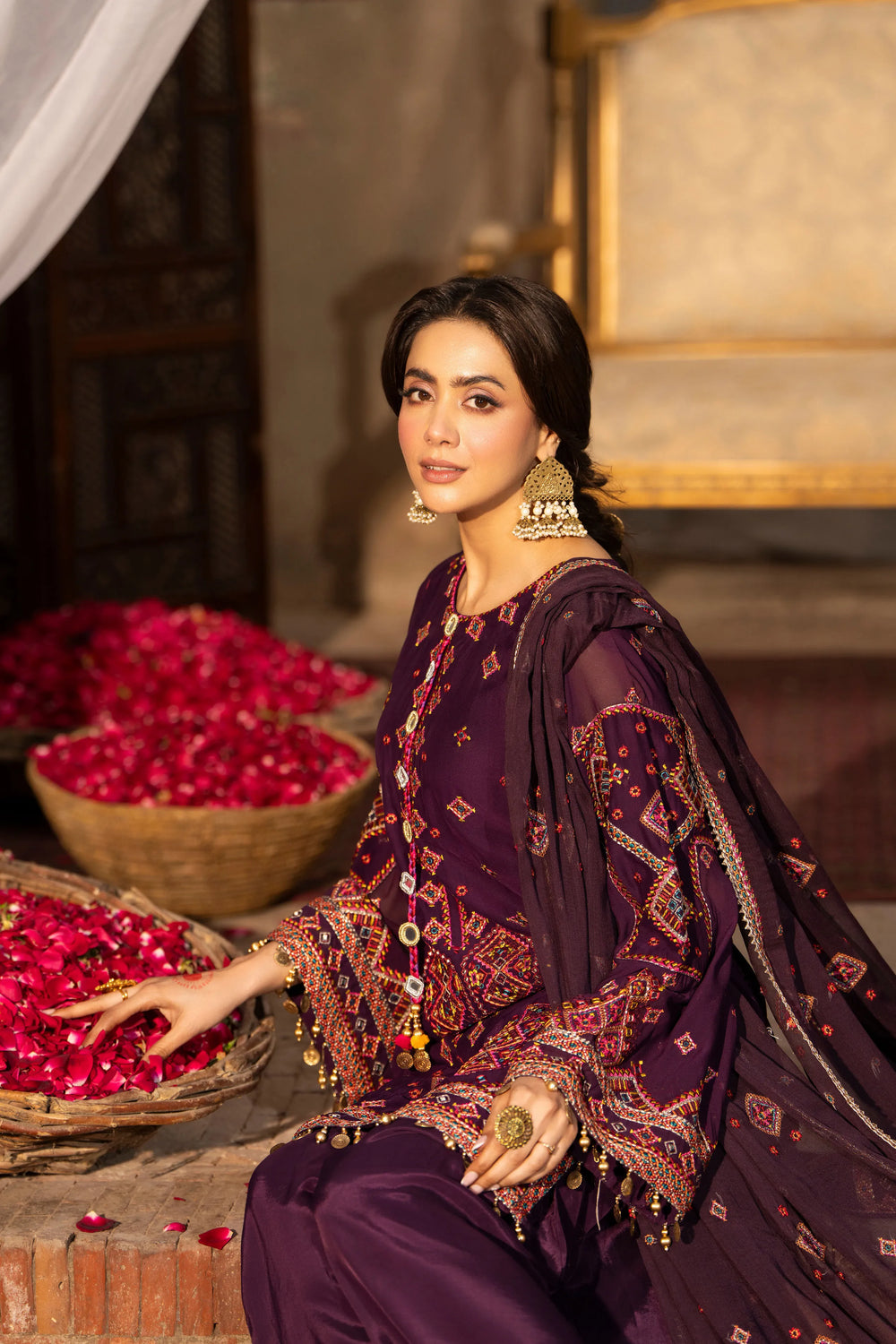 Karma - Saj Dhaj -F-527 Plum