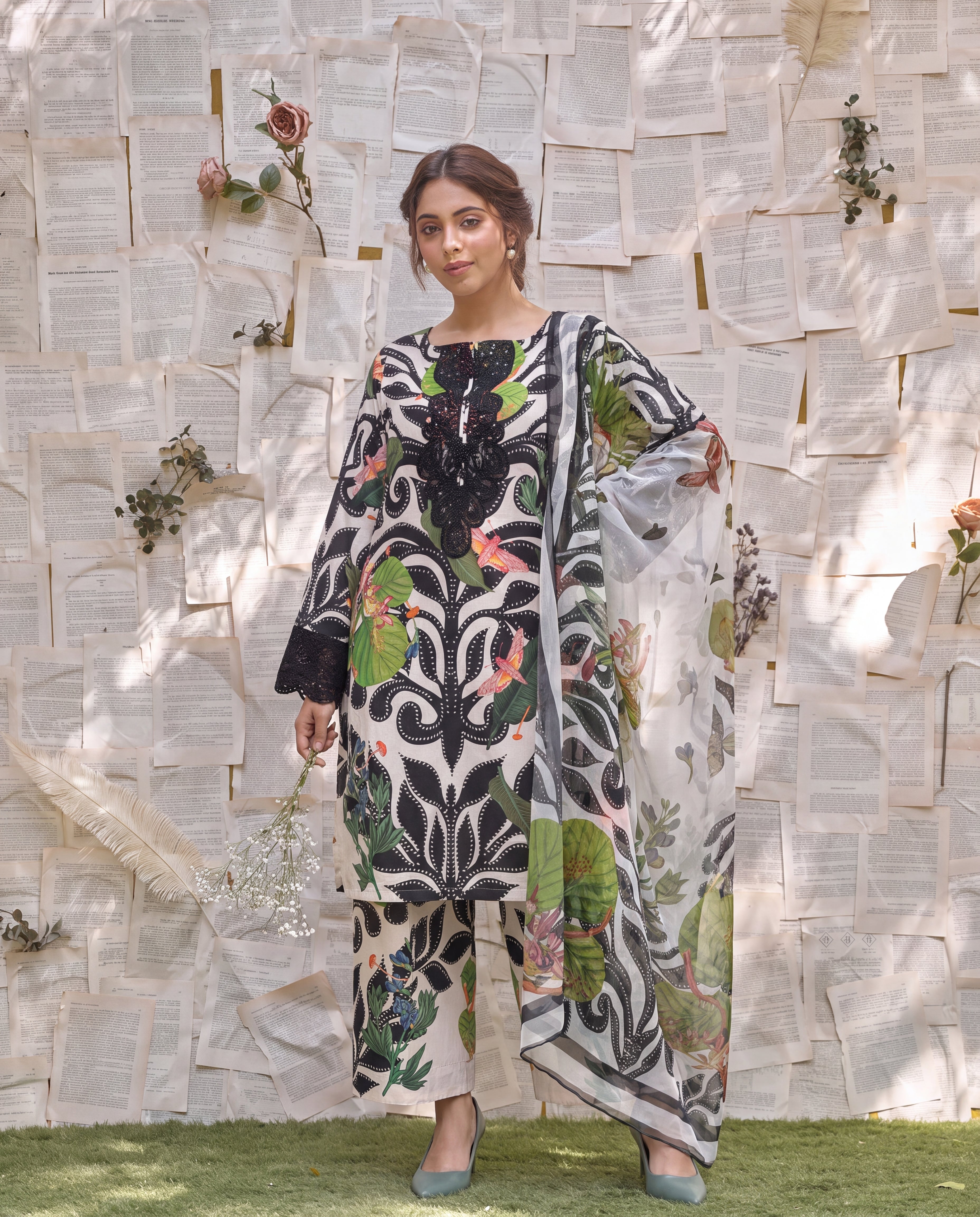 SBM- Sanam - 3 piece Embroidered