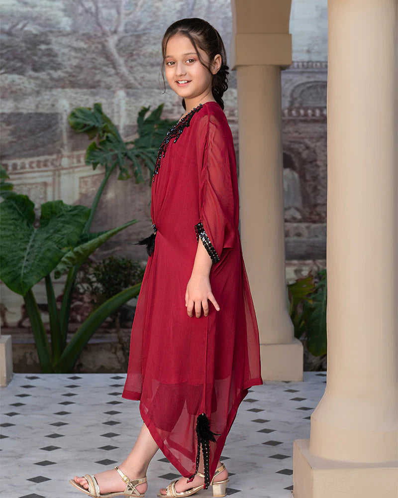 AN-10 Carrot Red - Sherry's wardrobe