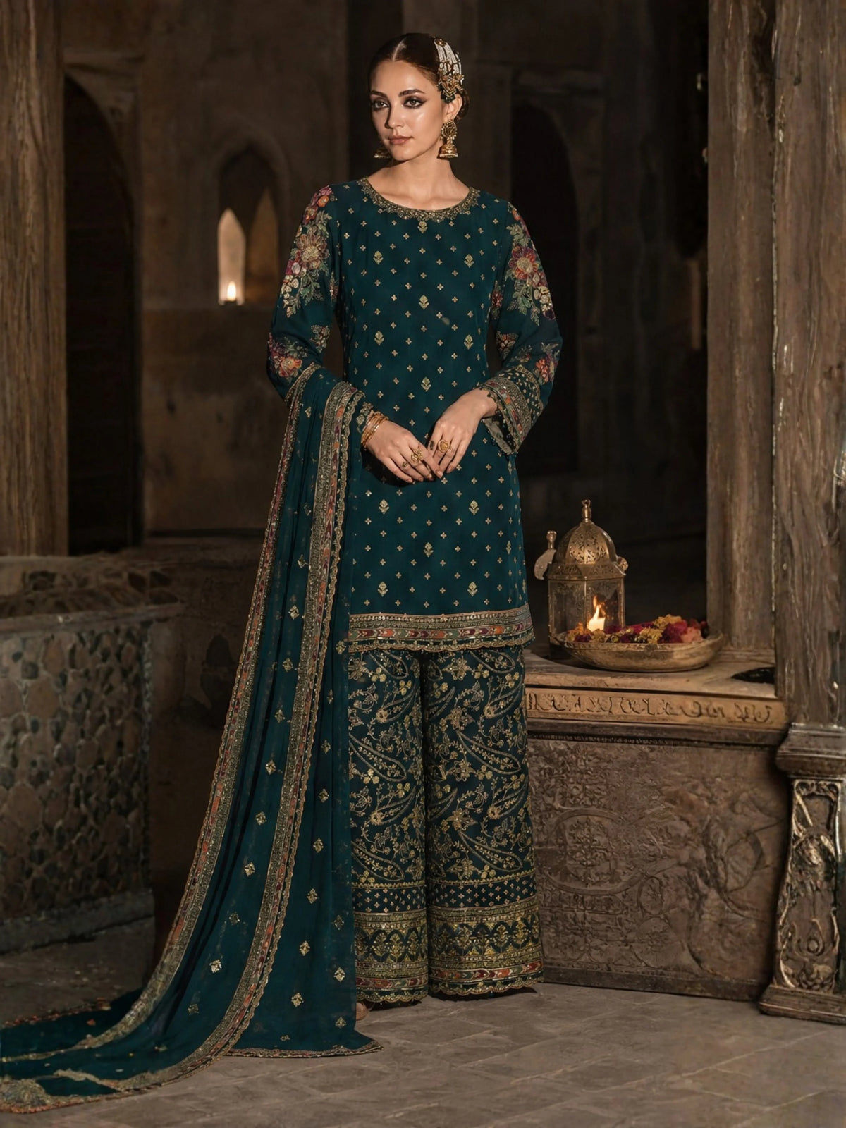 Sukoot - 3-Piece Chiffon Festive Edit