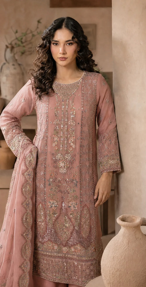 Aarzoo - 3-Piece Chiffon Festive Edit