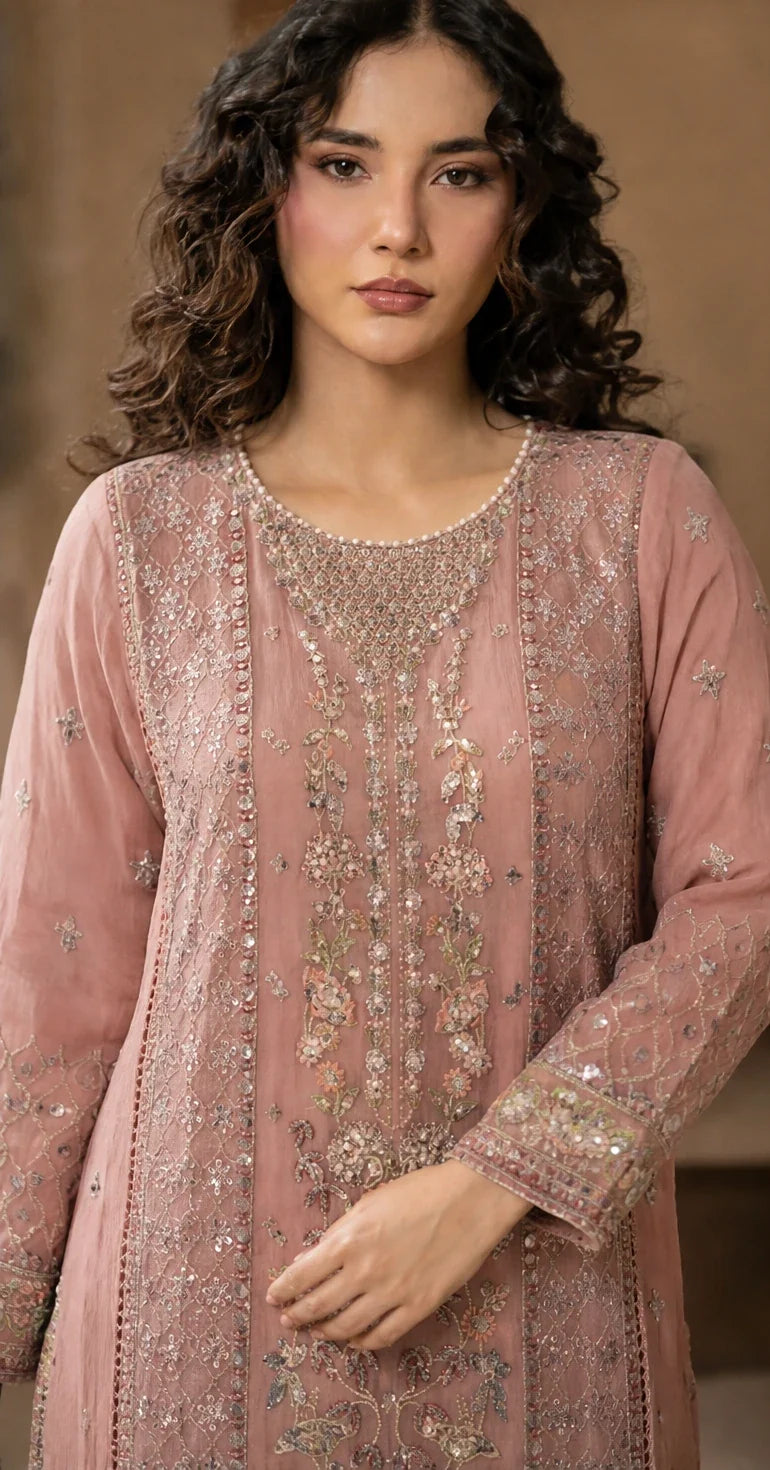 Aarzoo - 3-Piece Chiffon Festive Edit