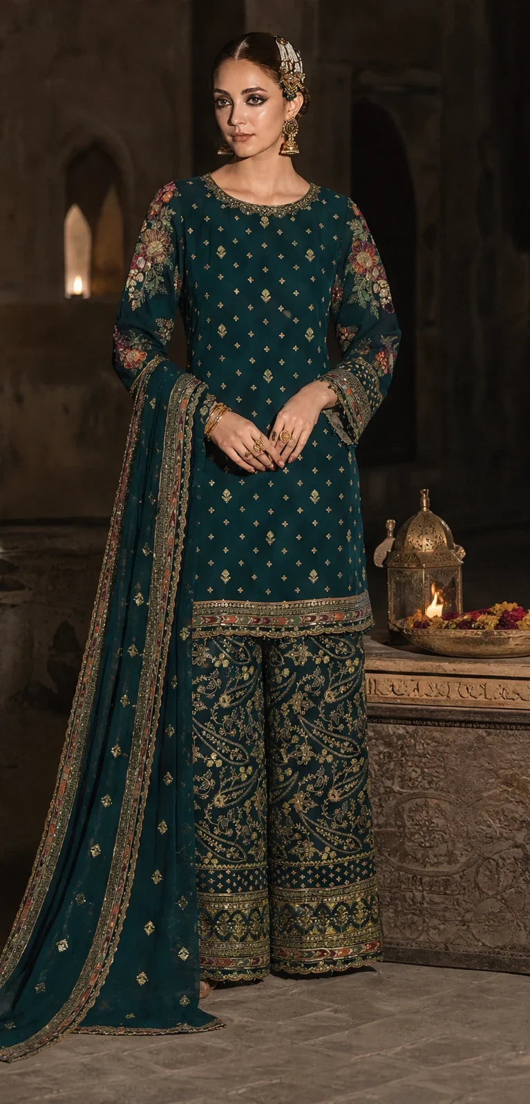 Sukoot - 3-Piece Chiffon Festive Edit