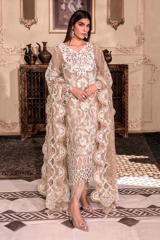 Unstitched MBROIDERED - Pink BD-2608 - Sherry's wardrobe