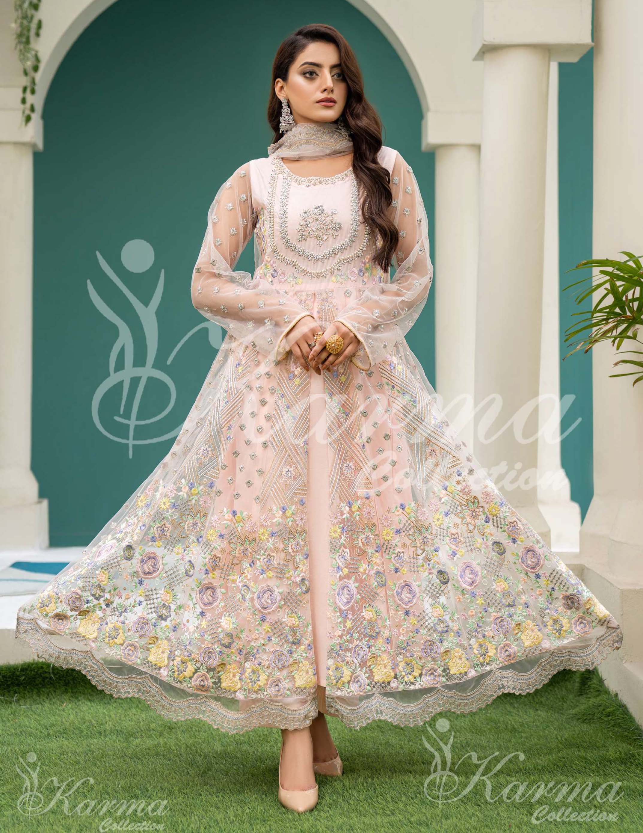 Festive Summer | KCS-1299 LIGHT PINK - Sherry's wardrobe