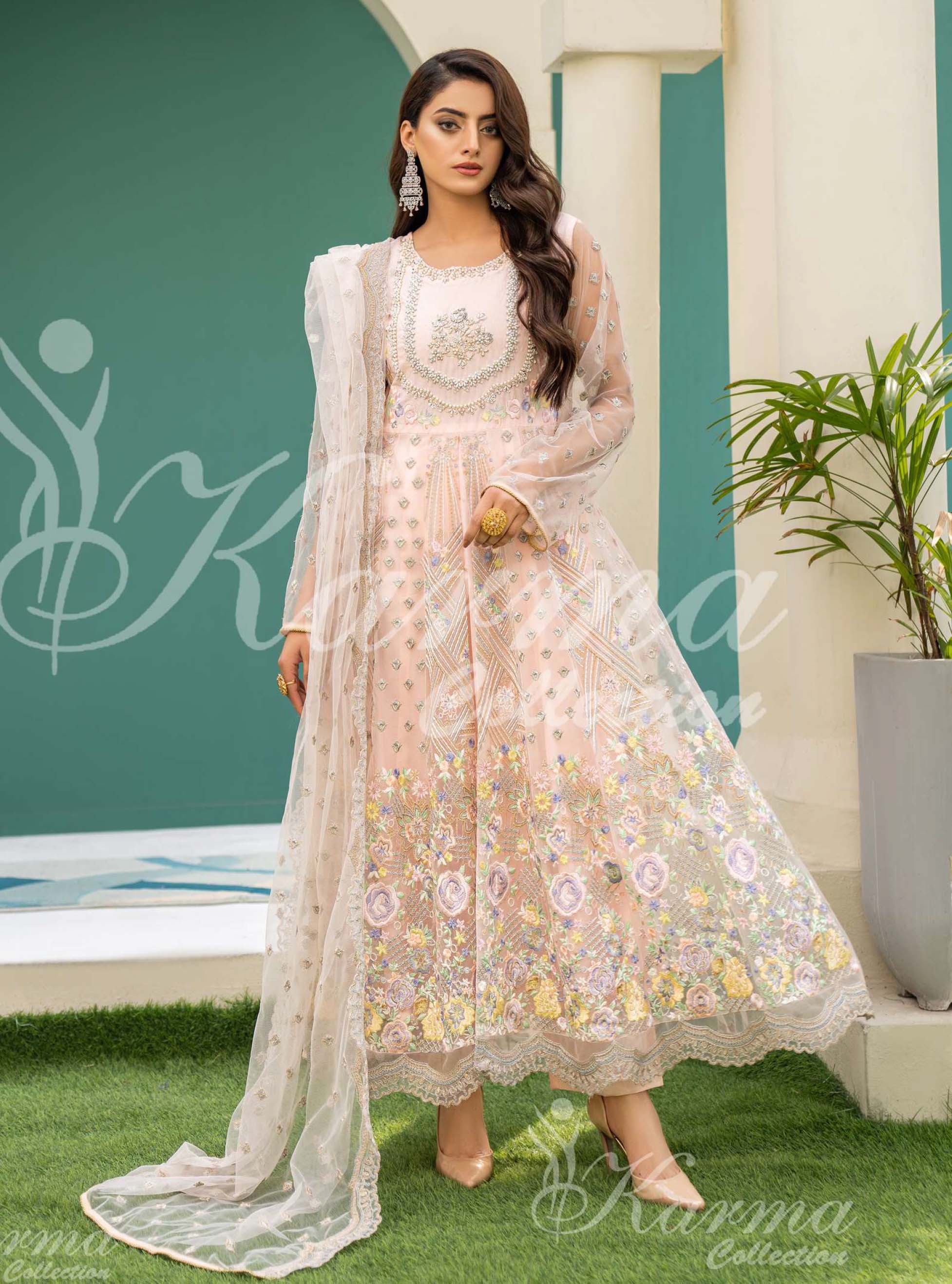 Festive Summer | KCS-1299 LIGHT PINK - Sherry's wardrobe
