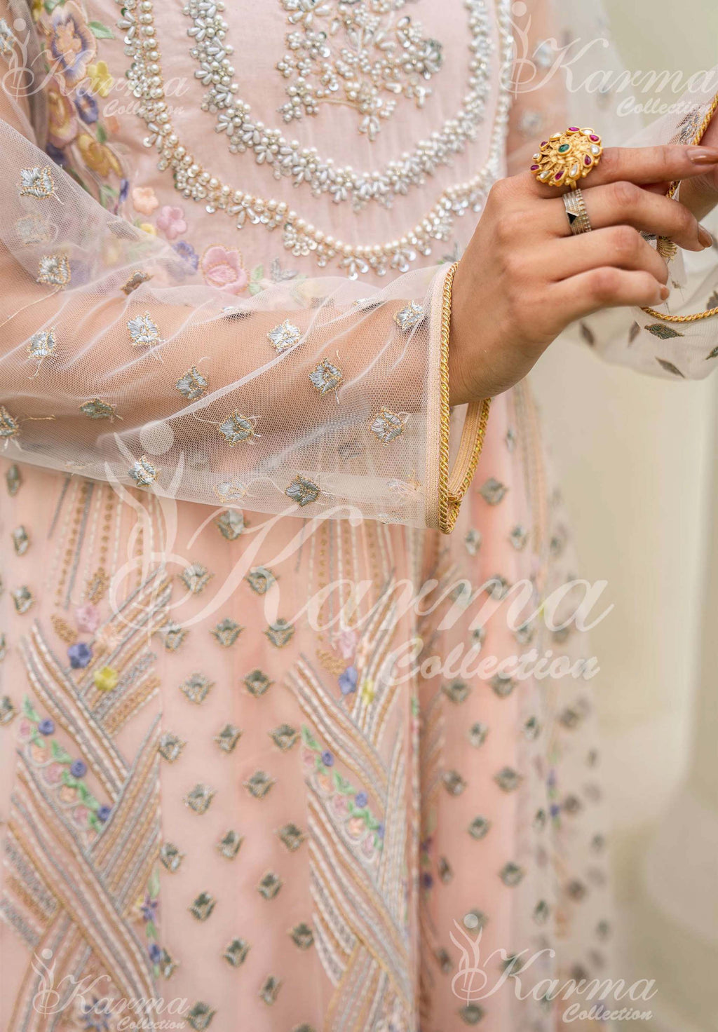 Festive Summer | KCS-1299 LIGHT PINK - Sherry's wardrobe