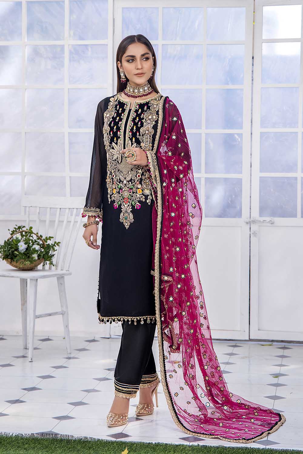 P-223 (Crinkle Chiffon) - Sherry's wardrobe